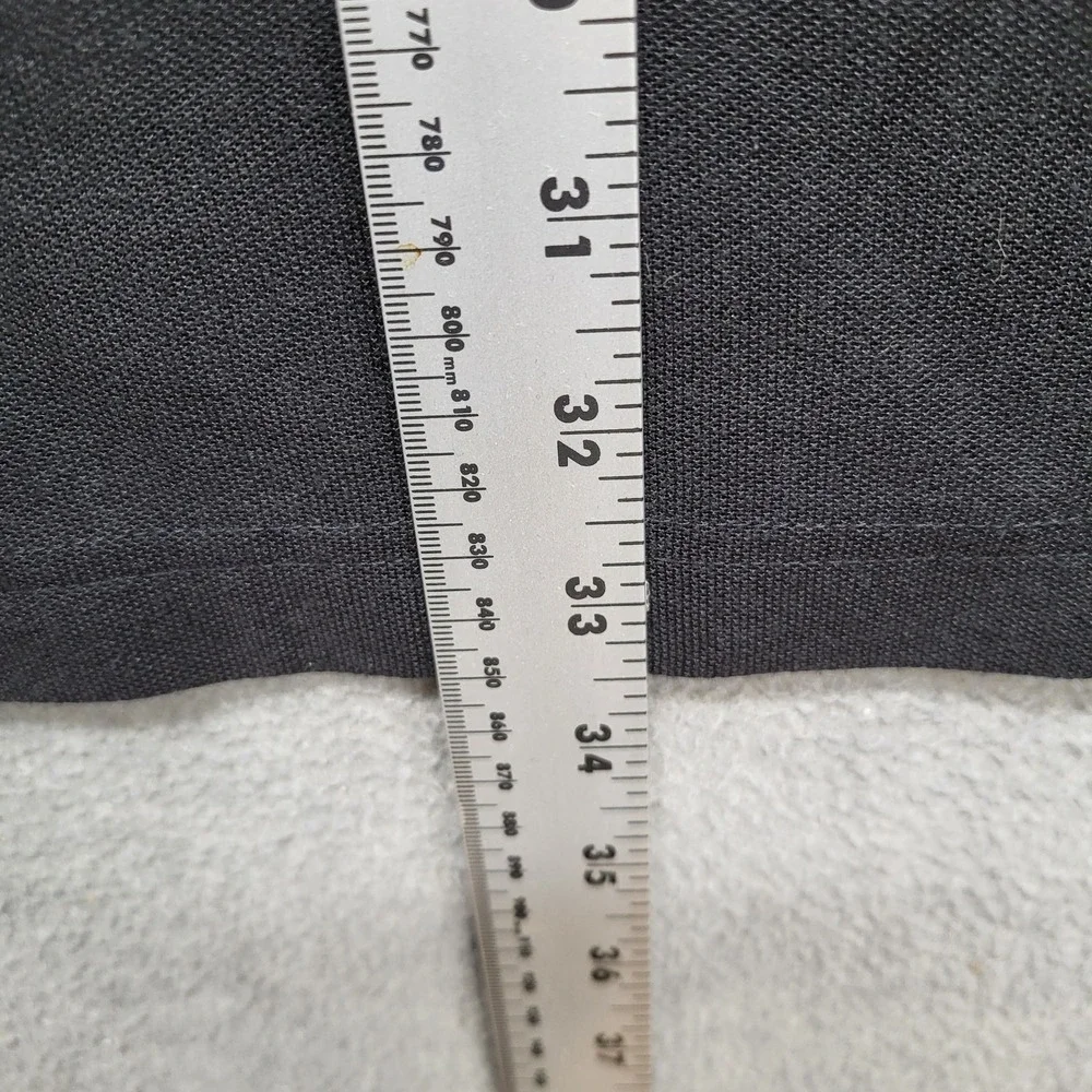 Carhartt‎ Men Polo 3XL Black K570 Logo Button Short Sleeve Loose
